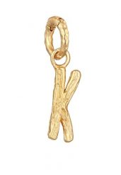 Elli Damska zawieszka Litera K Organic Look w pozłacanym srebrze próby 925 Sterling Silver Kolczyki koła 1 ct Damski. Szare kolczyki Elli, pozłacane. Za 158.99 zł.