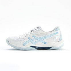 Second Life - Buty do sportów halowych damskie ASICS Gel... - Stan Doskonały. Buty treningowe ASICS, bez wzorów, z materiału, bez zapięcia, na fitness i siłownię. Za 228.99 zł.