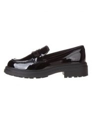 Clarks Skórzane mokasyny "Orinoco3 Edge" w kolorze czarnym rozmiar: 37. Czarne mokasyny Clarks, bez wzorów. Za 289.95 zł.