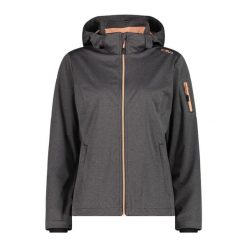 Kurtka damska turystyczna CMP 39A5016M. Brązowe kurtki przejściowe sportowe CMP, l, bez wzorów, z softshellu, z kapturem, trekkingowe. Za 340.00 zł.