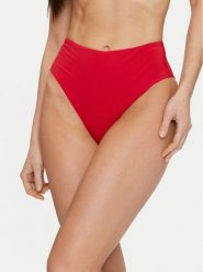 Tommy Hilfiger Dół od bikini UW0UW05305 Czerwony. Czerwone bikini Tommy Hilfiger, bez wzorów, z syntetyku. Za 219.99 zł.