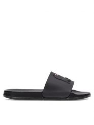 Bassano Klapki P3010525 Czarny. Czarne klapki Bassano, bez wzorów, z tworzywa sztucznego, bez obcasa, bez zapięcia. Za 49.99 zł.