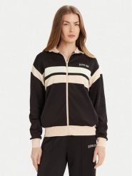 Guess Bluza V5RQ00 KCO72 Granatowy Regular Fit. Brązowe bluzy Guess, xl, z aplikacjami, z syntetyku, bez kaptura. Za 239.99 zł.