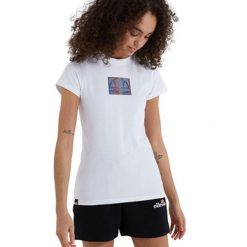 Koszulka sportowa damska Ellesse Karen. Białe t-shirty sportowe Ellesse, l, bez wzorów, z bawełny, bez ramiączek, tańczenia. Za 95.20 zł.