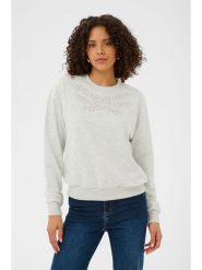 Kaffe Bluza w kolorze szarym rozmiar: XXL. Szare bluzy Kaffe, xxl, bez wzorów, bez kaptura. Za 173.99 zł.