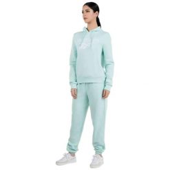 Bluza damska Reebok Identity Big Logo Fleece. Niebieskie bluzy z kapturem Reebok, s, bez wzorów, z bawełny, z kapturem. Za 189.99 zł.