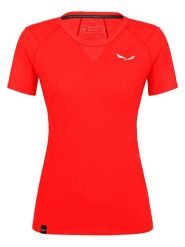 Salewa Koszulka trekkingowa "Agner Merino" w kolorze czerwonym rozmiar: 38. Czerwone t-shirty sportowe Salewa, bez wzorów, z lyocellu, bez ramiączek, outdoorowe. Za 161.73 zł.