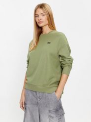 Vans Bluza Comfycush Essential Crew VN000A6C Zielony Regular Fit. Zielone bluzy Vans, m, bez wzorów, z syntetyku, bez kaptura. Za 179.99 zł.