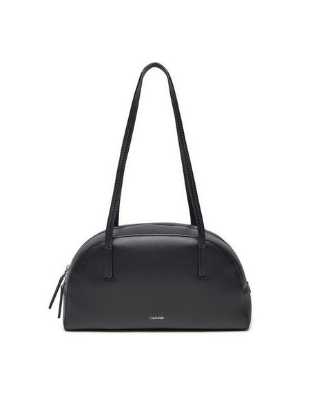 Calvin Klein Torebka Ck Glide Elongated Shoulder Bag K60K612819 Czarny. Czarne torebki klasyczne Calvin Klein, bez wzorów, ze skóry, bez dodatków. Za 379.99 zł.