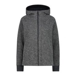Bluza damska turystyczna CMP 34M0766. Szare bluzy CMP, m, bez wzorów, bez ramiączek, bez kaptura. Za 506.00 zł.