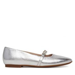 Baleriny Gabor. Szare baleriny Gabor, bez wzorów, bez obcasa, bez zapięcia. Za 319.99 zł.