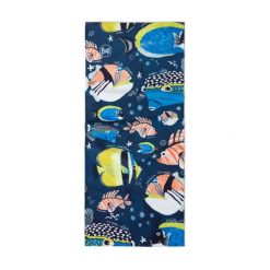 Chusta wielofunkcyjna Buff Coolnet UV - huambi navy. Niebieskie chusty Buff, bez wzorów, z elastanu. Za 79.99 zł.