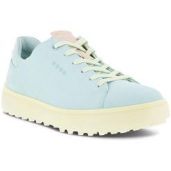 Adidasy ECCO Golf Tray, Kobiety. Niebieskie swetry ECCO, bez wzorów, ze skóry, bez ramiączek. W wyprzedaży za 490.00 zł.
