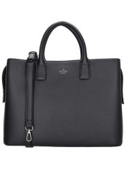 Charm Torebka w kolorze czarnym - 37 x 27 x 17 cm rozmiar: onesize. Czarne torebki klasyczne Charm, bez wzorów, z materiału, przez ramię, bez dodatków. Za 154.79 zł.