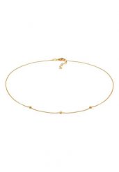 Elli Choker damski z koralików Playful w srebrze próby 925 Sterling Silver Naszyjniki 1 ct Damski. Szare naszyjniki Elli, z materiału, srebrne. Za 248.99 zł.