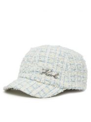 KARL LAGERFELD Czapka z daszkiem A2W33013 Błękitny. Niebieskie czapki z daszkiem KARL LAGERFELD, bez wzorów, z materiału. Za 399.99 zł.