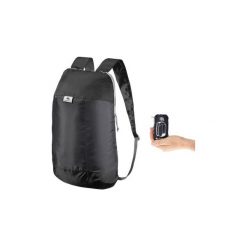Plecak turystyczny Ultra Compact 10 L. Szare plecaki QUECHUA, bez wzorów, z materiału, bez dodatków. Za 7.99 zł.