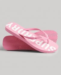 Superdry Klapki Code Core Sport z gumy — Marne Pink/Optic. Czerwone klapki Superdry, bez wzorów, z gumy, sportowe, bez obcasa, bez zapięcia. Za 145.75 zł.