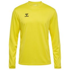 Bluza Hummel Essential. Żółte bluzy Hummel, bez wzorów, z materiału, sportowe, bez ramiączek, bez kaptura. Za 152.50 zł.