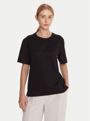BOSS T-Shirt Elpha 50551443 Czarny Regular Fit. Czarne t-shirty Boss, xs, bez wzorów, z bawełny, bez kołnierzyka, bez ramiączek. Za 339.99 zł.