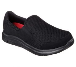 Buty sportowe damskie Skechers Cozard. Czarne buty treningowe Skechers, na lato, bez wzorów, z materiału, bez zapięcia. Za 390.00 zł.