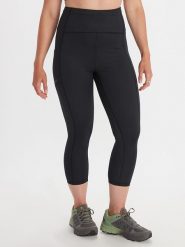 Marmot Legginsy funkcyjne "Haven" w kolorze czarnym rozmiar: S. Czarne legginsy Marmot, bez wzorów, z materiału, sportowe. Za 184.89 zł.