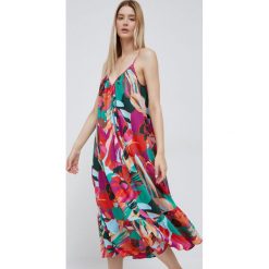 GAP sukienka bawełniana maxi prosta. Sukienki GAP, na co dzień, m, bez wzorów, z bawełny, bez kołnierzyka, bez ramiączek, maxi, proste. W wyprzedaży za 334.99 zł.