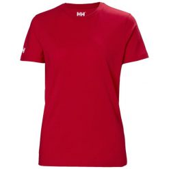 Koszulka damska Helly Hansen PS. Czerwone t-shirty sportowe Helly Hansen, bez wzorów, bez ramiączek. Za 215.50 zł.