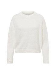 Marc O'Polo Denim Sweter z dzianiny Kobiety Bawełna biały, L. Białe swetry Marc O'Polo DENIM, l, bez wzorów, z bawełny, eleganckie, bez ramiączek. Za 449.95 zł.
