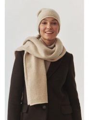 TATUUM Szal "Dena" w kolorze beżowym - 170 x 50 cm rozmiar: onesize. Brązowe szaliki i kominy Tatuum, bez wzorów, z materiału. Za 108.99 zł.