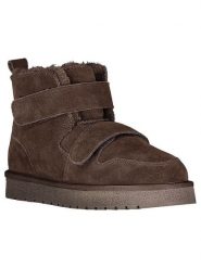 Geographical Norway Botki zimowe "Oscratch" w kolorze brązowym rozmiar: 39. Brązowe botki Geographical Norway, bez wzorów, z futra, bez obcasa, bez zapięcia. Za 187.52 zł.