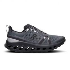 Buty do biegania damskie On Cloudsurfer Trail. Szare buty do biegania On, bez wzorów, z materiału, bez zapięcia, do biegania. Za 902.00 zł.