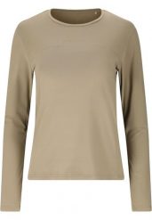 Damska koszulka z długim rękawem Athlecia Lonny. Brązowe t-shirty sportowe Athlecia, s, bez wzorów, z materiału, bez ramiączek, na fitness i siłownię. Za 168.00 zł.
