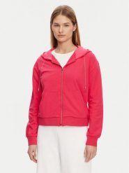 Gaudi Bluza 511BD64001 Różowy Regular Fit. Czerwone bluzy Gaudi, s, bez wzorów, z bawełny, bez kaptura. Za 319.99 zł.