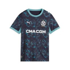 Kurtka wyjazdowa damska OM 2026/27. Niebieskie kurtki Puma, l, bez wzorów, z materiału, eleganckie, bez kaptura. Za 431.00 zł.