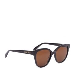 Okulary przeciwsłoneczne Nine West. Brązowe okulary przeciwsłoneczne Nine West, bez wzorów. Za 149.99 zł.