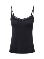 SKINY Koszulka Kobiety Modal czarny, 40. Czarne t-shirty sportowe Skiny, bez wzorów, bez ramiączek. Za 119.95 zł.