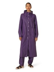 Ilse Jacobsen Płaszcz przeciwdeszczowy w kolorze fioletowym rozmiar: 36. Różowe kurtki przeciwdeszczowe Ilse Jacobsen, bez wzorów, bez kaptura, outdoorowe. Za 260.99 zł.