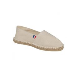 Espadryle Kariban Made in France. Białe espadryle KARIBAN, bez wzorów, bez obcasa. Za 123.00 zł.