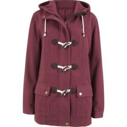 Kurtka budrysówka z kapturem bonprix czerwony klonowy. Kurtki marki QUECHUA. Za 139.99 zł.