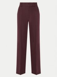 STAUD Spodnie palazzo Prince R24F4138ST Bordowy Regular Fit. Czerwone spodnie materiałowe STAUD, bez wzorów, z materiału. Za 929.99 zł.