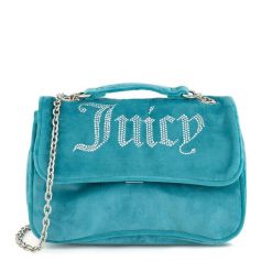 Torebka Juicy Couture. Niebieskie torebki klasyczne Juicy Couture, bez wzorów, klasyczne, bez dodatków. Za 219.99 zł.