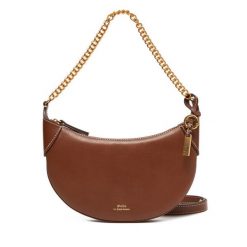 Torebka Polo Ralph Lauren. Brązowe torebki klasyczne Polo Ralph Lauren, bez wzorów, klasyczne, bez dodatków. Za 1,799.00 zł.