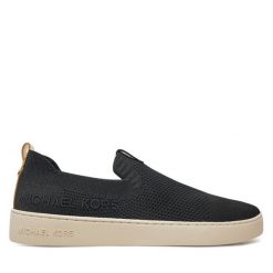 Tenisówki MICHAEL Michael Kors. Czarne trampki MICHAEL Michael Kors, bez wzorów, bez zapięcia. Za 439.99 zł.