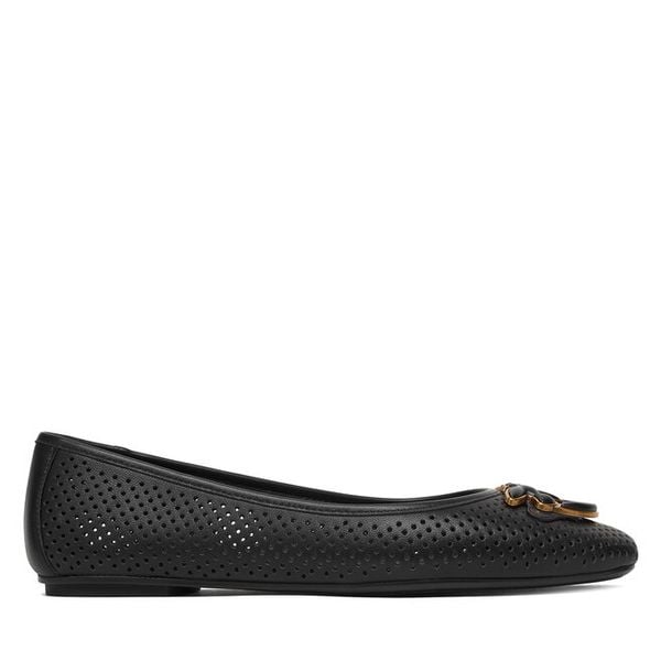 Baleriny PINKO. Czarne baleriny Pinko, bez wzorów, bez obcasa, bez zapięcia. Za 919.99 zł.