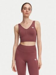 Adidas Biustonosz sportowy Essentials Seamless Bralette KU9730 Różowy. Czerwone biustonosze sportowe adidas, bez wzorów, z syntetyku. Za 148.99 zł.