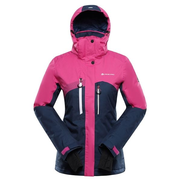 Kurtka damska narciarska snowboardowa 15.000 Alpine Pro Deara 2. Czerwone kurtki narciarskie Alpine Pro, na zimę, bez wzorów, bez kaptura, narciarskie. W wyprzedaży za 939.00 zł.