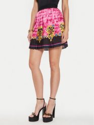 Versace Jeans Couture Spódnica plisowana 76HAE8P1 Różowy Regular Fit. Czerwone spódnice Versace Jeans Couture, bez wzorów, z jeansu, plisowane. Za 819.99 zł.