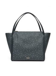 TOUS Torebka Kaos Mini Lines 2002183748 Szary. Szare shopper bag tous, bez wzorów, ze skóry, bez dodatków. Za 659.99 zł.