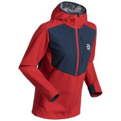 Damska kurtka narciarska z kapturem Daehlie Sportswear Power. Czerwone kurtki przejściowe sportowe DAEHLIE, l, bez wzorów, z elastanu, z kapturem, narciarskie. Za 691.00 zł.